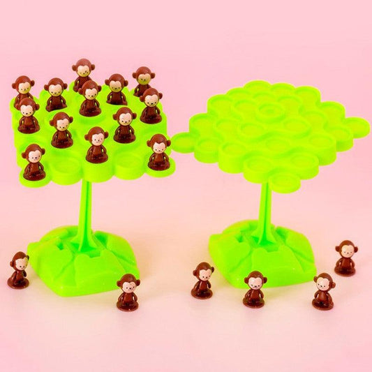 Monkey Balance Fun Tree for concentration and equilibrant training, suitable for children aged 7-14.