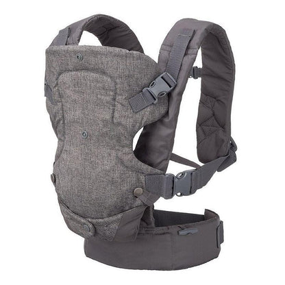 Breathable baby carrier backpack with adjustable straps and comfortable padding.