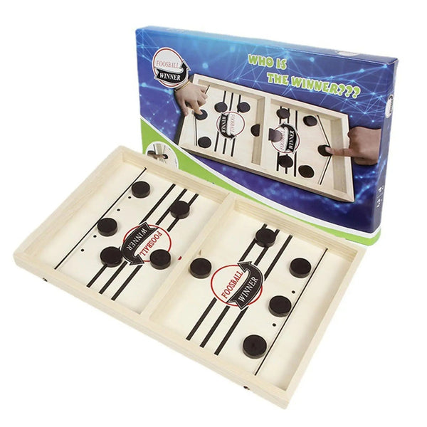 Speed Sling Shot Family Fun game boosting hand-eye coordination and bonding.