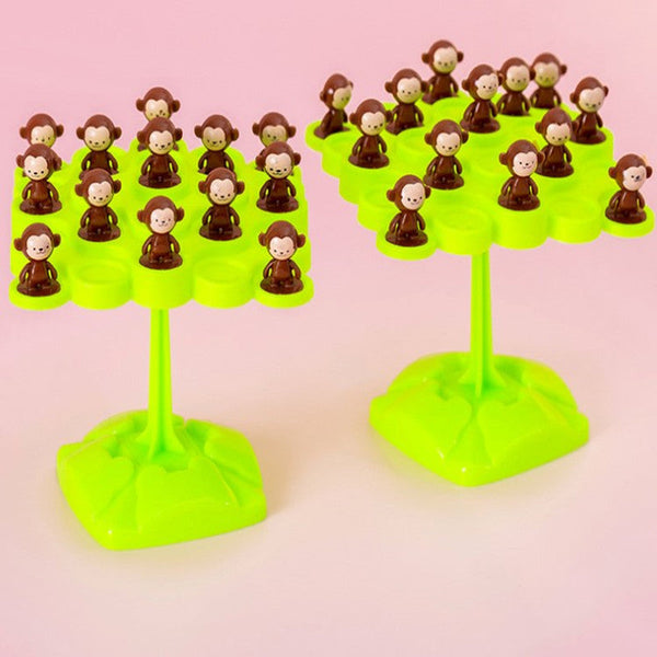 Monkey Balance Fun Tree boosts focus and hand-eye coordination.