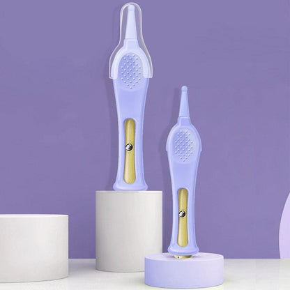 LumiNose Baby Cleansing Tool with LED light for gentle baby nose cleaning.