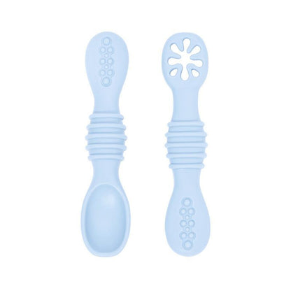 Silicone Baby Feeding Spoon Set - Soft, non-toxic spoons for safe, comfortable feeding.