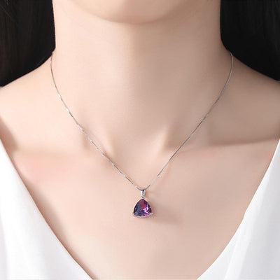 Silver Necklaces & Pendants Women Jewelry
 Necklace Type: Pendant Necklaces
 
 Gender: Women
 
 Metals Type: Silver
 
 Metal Stamp: 925,Sterling
 
 Occasion: Anniversary
 
 Side Stone: Other Artificial mateavallexSilver Necklaces & Pendants Women Jewelryavallex