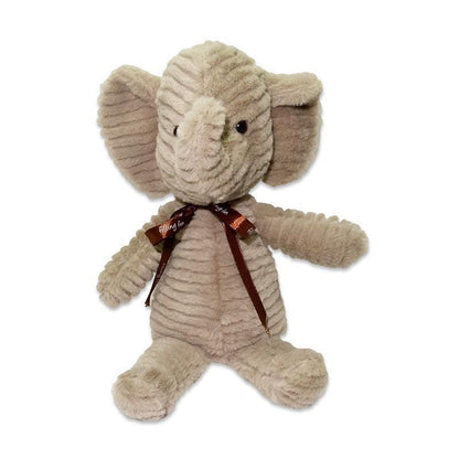 Cozy elephant plush from SnuggleWarm Animal Plush Heaters for warmth and comfort.