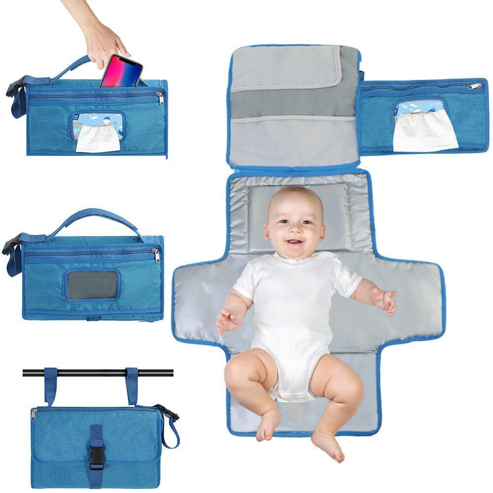 Ultimate Baby Changing Pad Kit with waterproof protection and compact design.