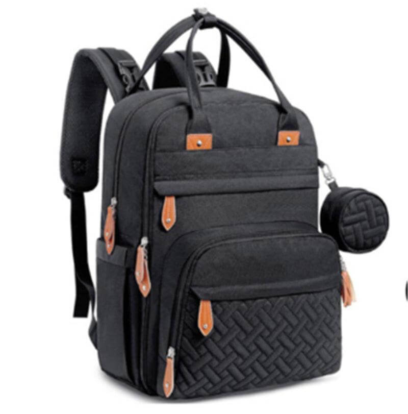 Ultimate Mommy Backpack with stylish design and multiple compartments.